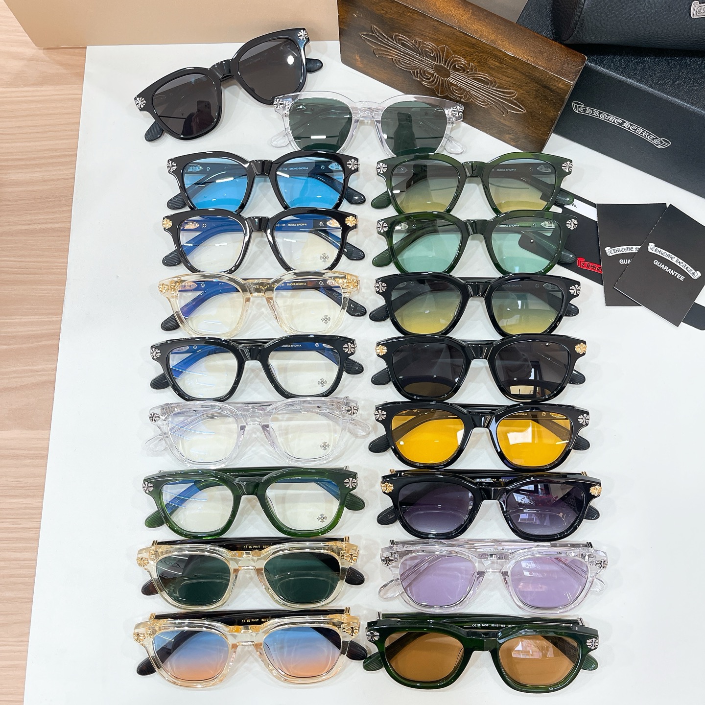 Chrome Heart*⚜️⚜️⚜️MODEL:SMOKE-SHOW⚜️⚜️⚜️SIZE：52口21-