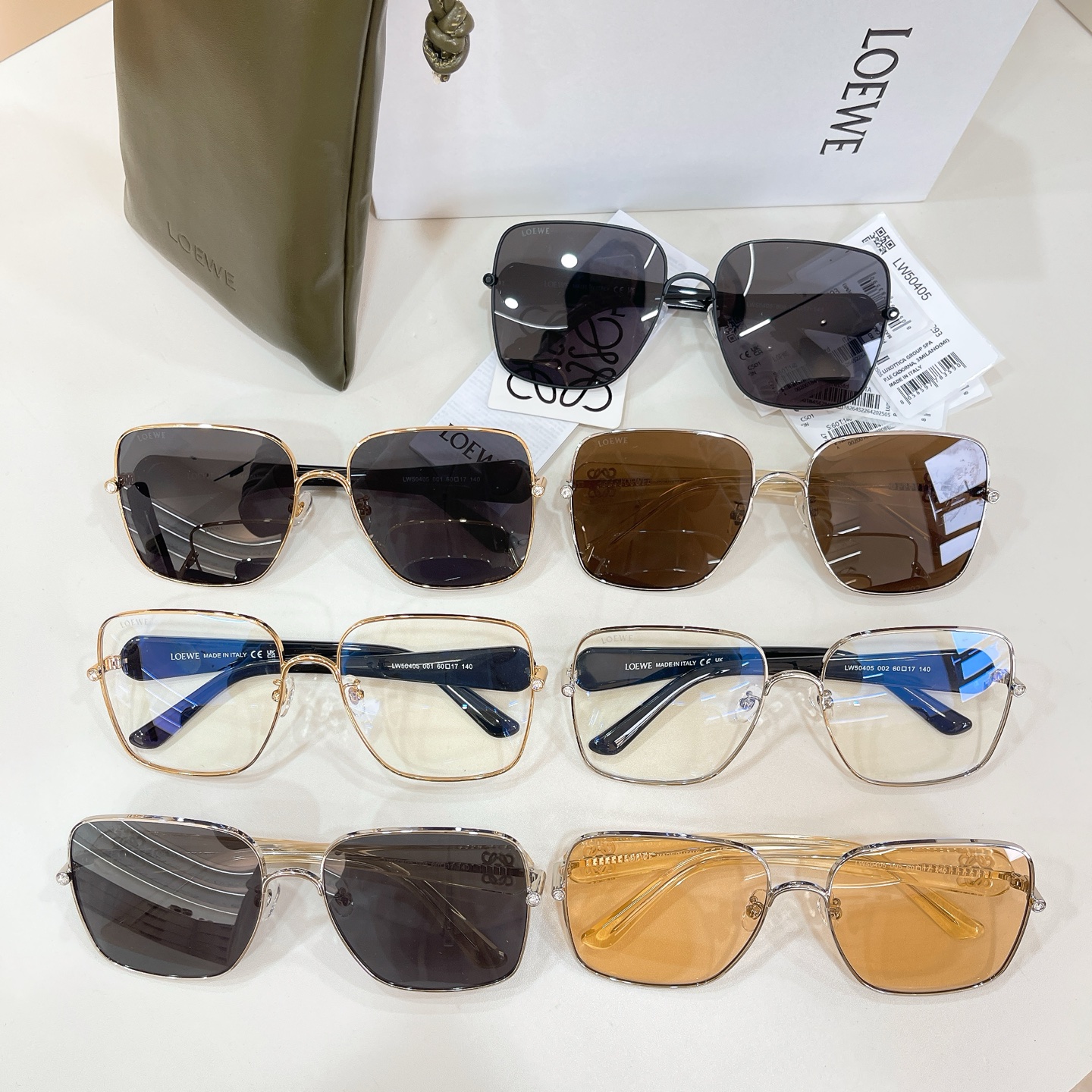 LOEWE🌟🌟🌟MODEL：LW50405🌟🌟🌟SIZE：60口17-140🌟🌟🌟