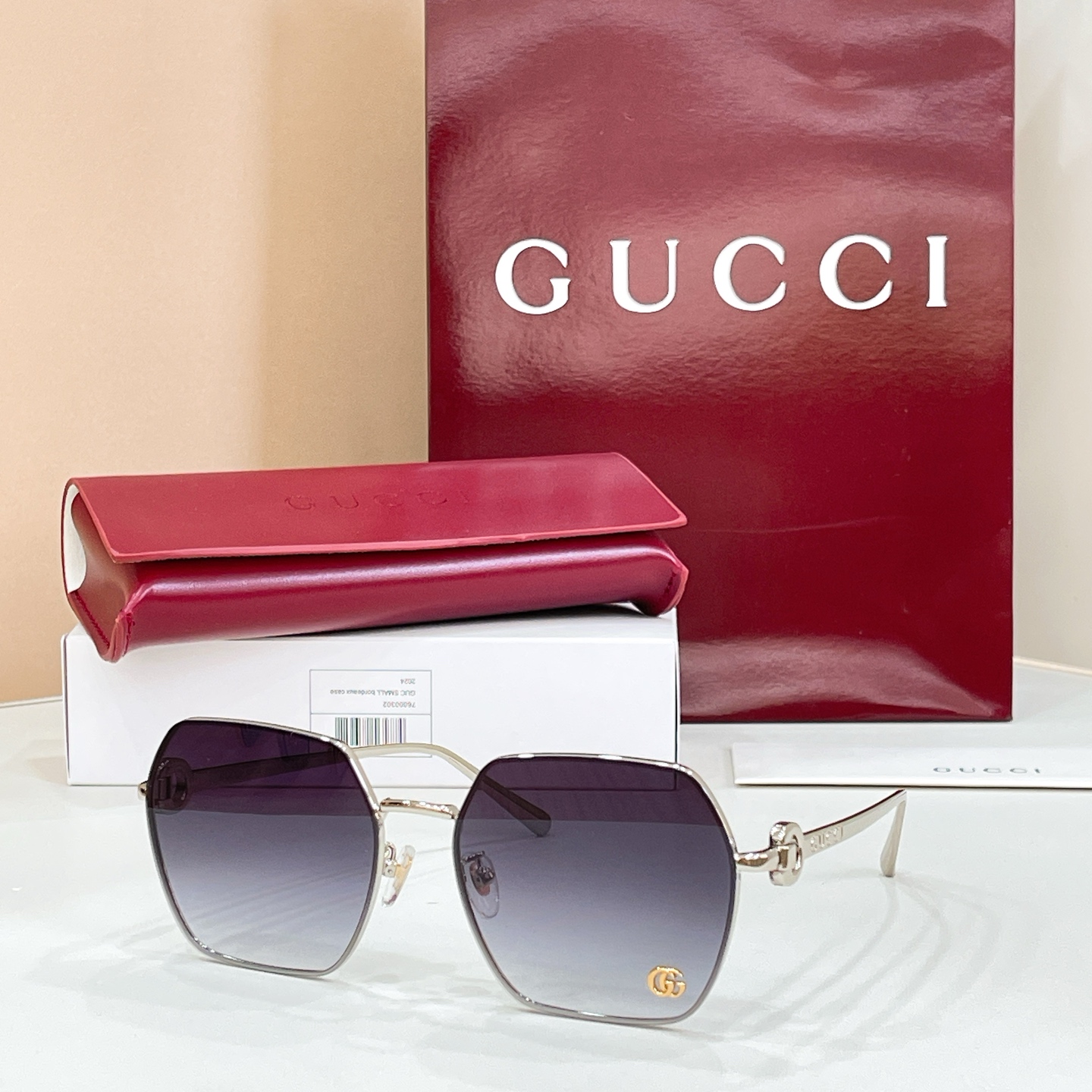 GUCCI🐝🐝🐝MODEL：GG1551S🐝🐝🐝SIZE:60口18-145🐝🐝🐝
