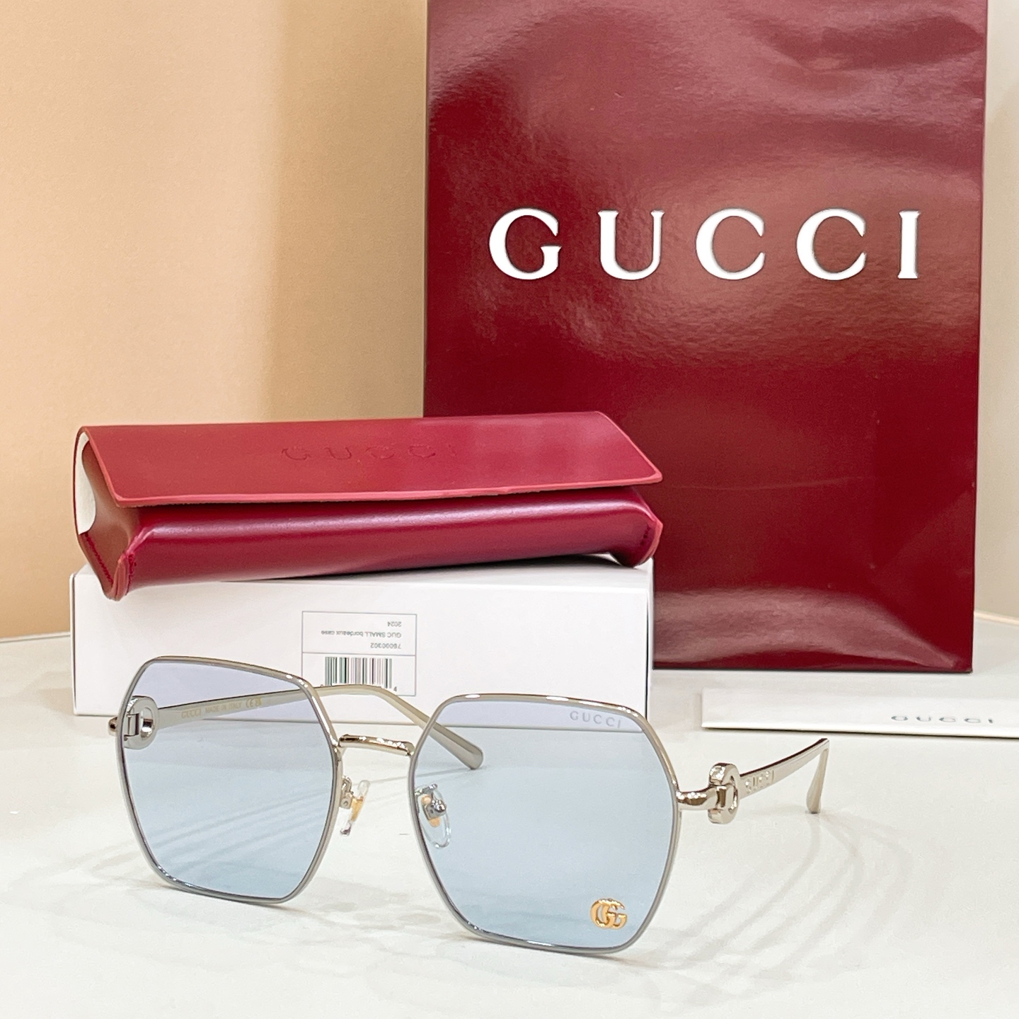 GUCCI🐝🐝🐝MODEL：GG1551S🐝🐝🐝SIZE:60口18-145🐝🐝🐝