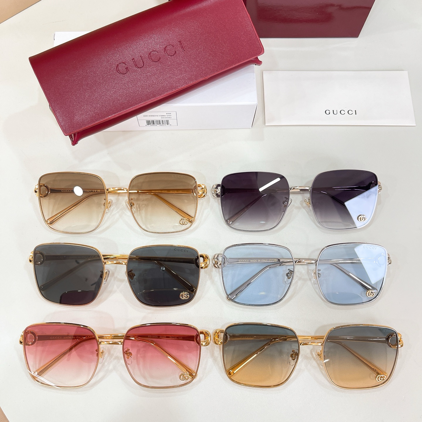 GUCCI🐝🐝🐝MODEL：GG1552S🐝🐝🐝SIZE:59口18-145🐝🐝🐝