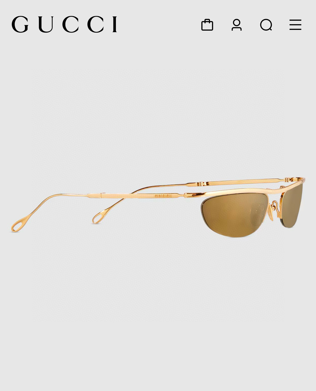 GUCCI🐝🐝🐝MODEL：GG2157S🐝🐝🐝SIZE:57口20-145🐝🐝🐝配送链子～～折叠款