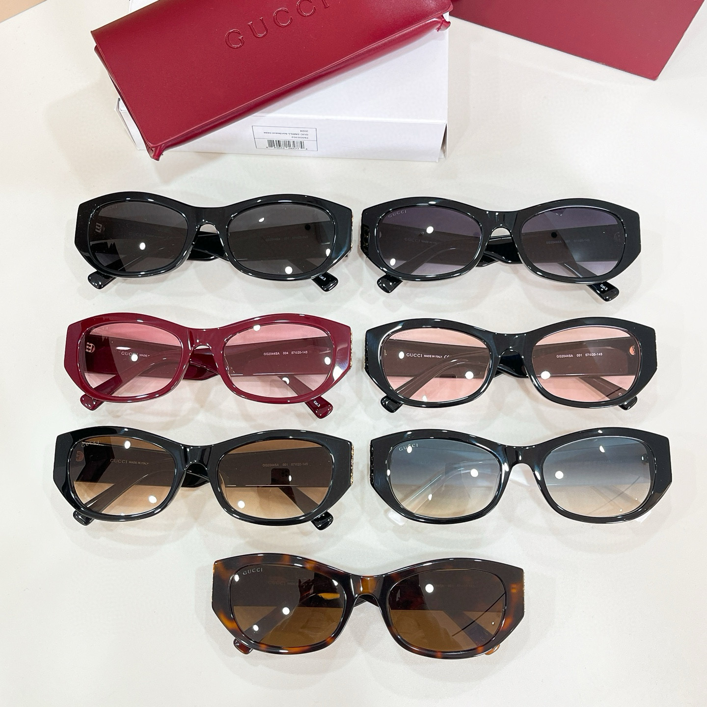 GUCCI🐝🐝🐝MODEL：GG2044S 🐝🐝🐝SIZE:57口20-145🐝🐝🐝