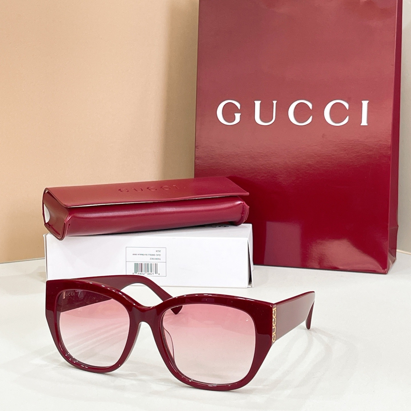 ￼ GUCCI🐝🐝🐝MODEL：GG2043SA🐝🐝🐝SIZE:57口19-145🐝🐝🐝