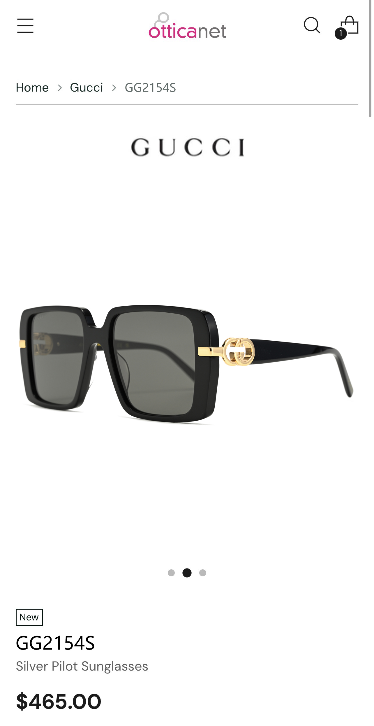 GUCCI🐝🐝🐝MODEL：GG2154S🐝🐝🐝SIZE:55口18-145🐝🐝🐝