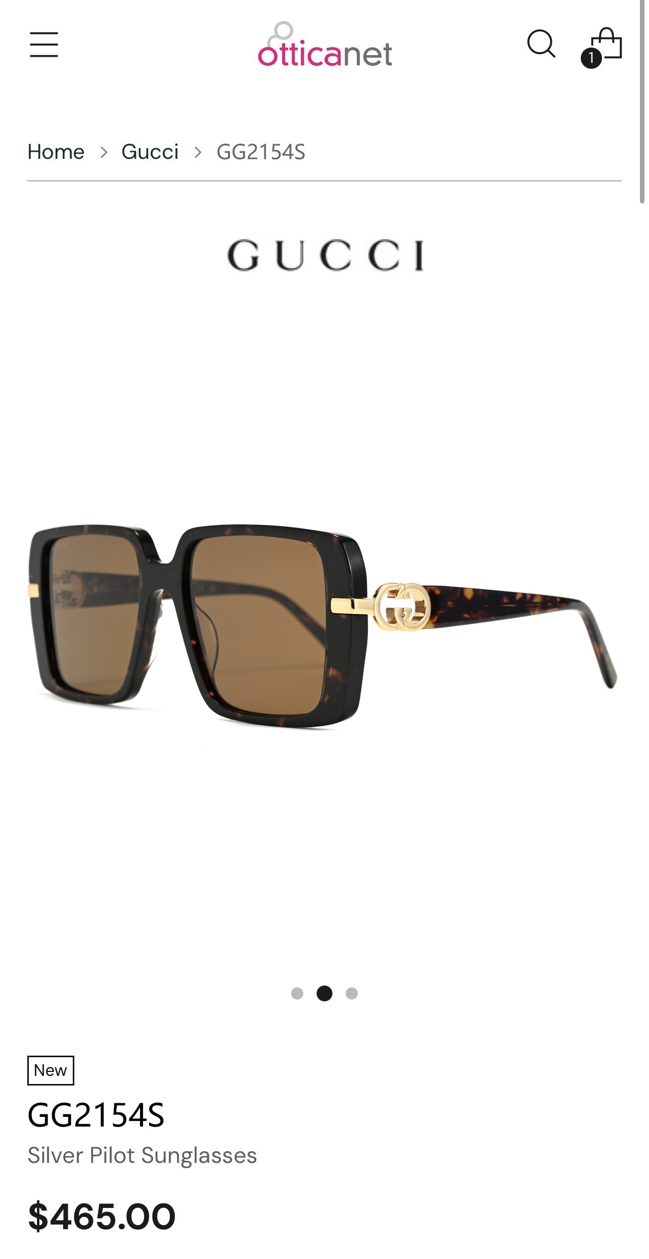 GUCCI🐝🐝🐝MODEL：GG2154S🐝🐝🐝SIZE:55口18-145🐝🐝🐝