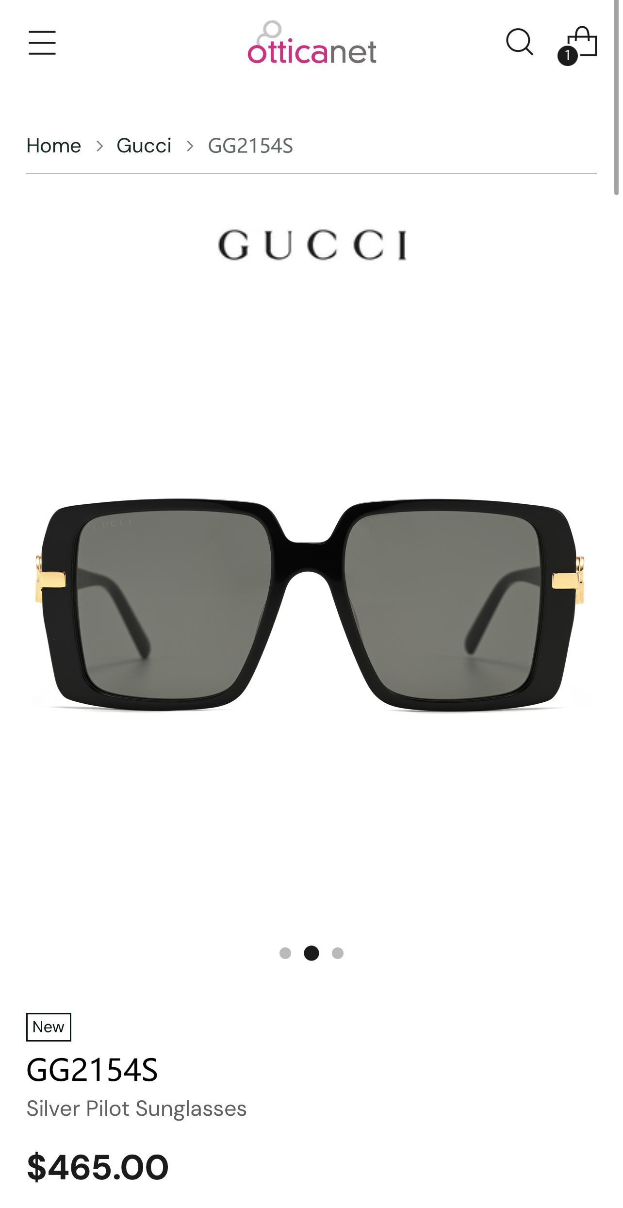 GUCCI🐝🐝🐝MODEL：GG2154S🐝🐝🐝SIZE:55口18-145🐝🐝🐝