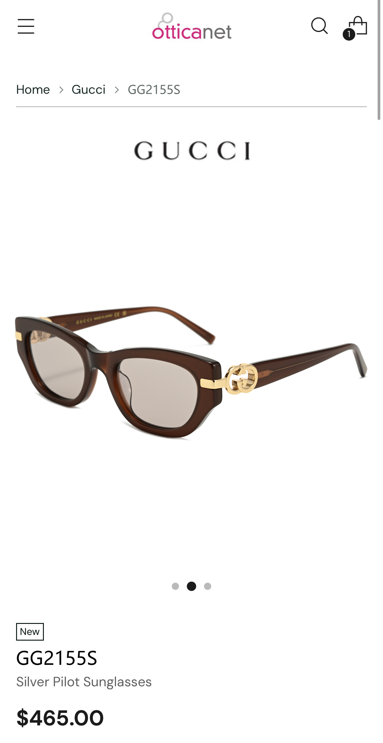 GUCCI🐝🐝🐝MODEL：GG2155S🐝🐝🐝SIZE:53口20-145🐝🐝🐝