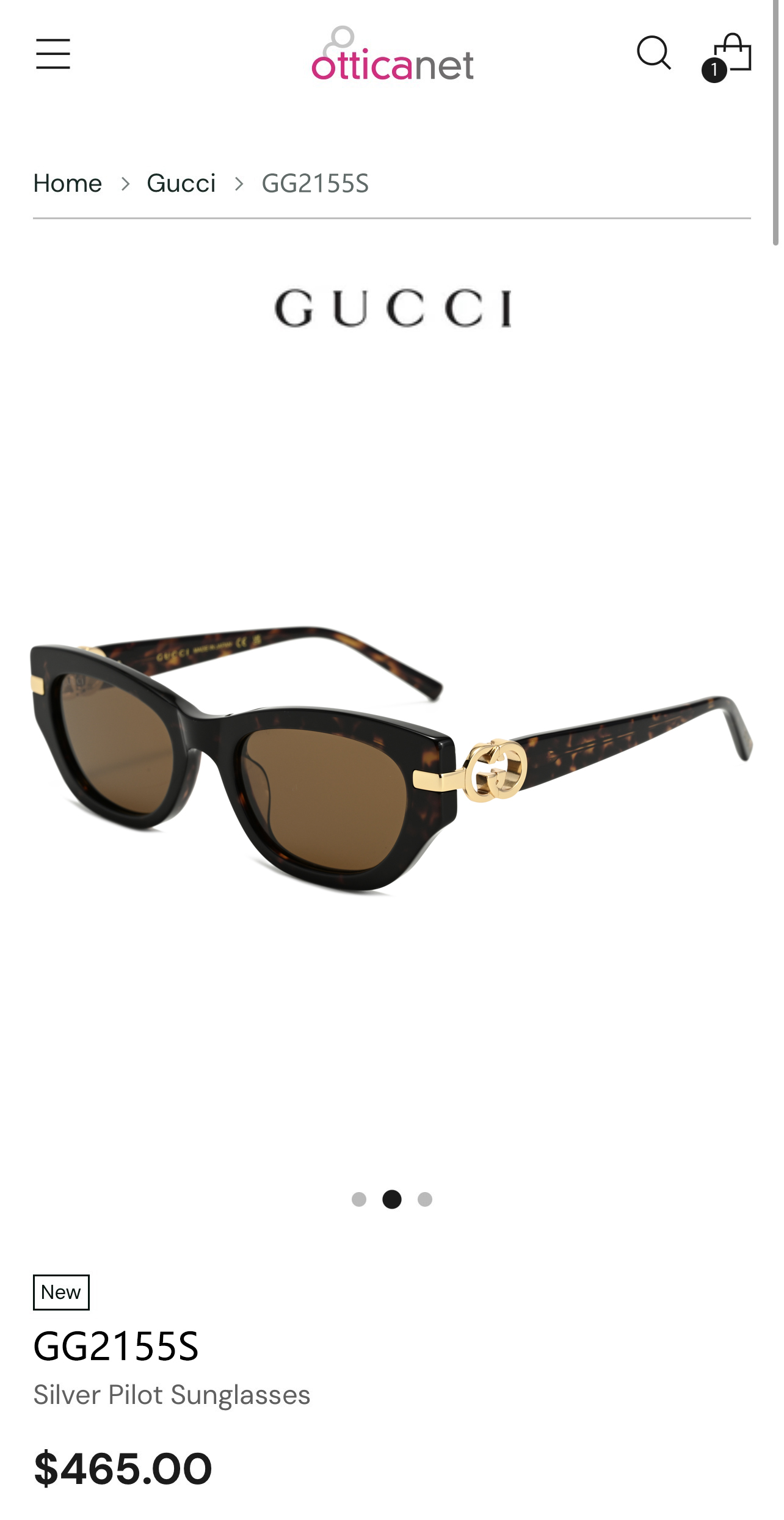 GUCCI🐝🐝🐝MODEL：GG2155S🐝🐝🐝SIZE:53口20-145🐝🐝🐝