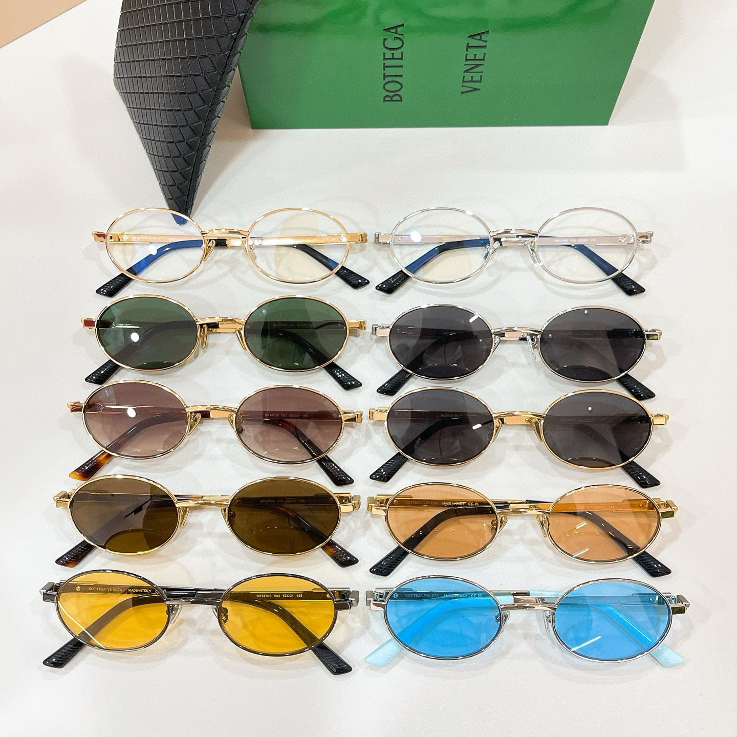 BOTTEGA VENET*🌟🌟🌟MODEL：BV1470S🌟🌟🌟SIZE：52口21-145🌟🌟🌟