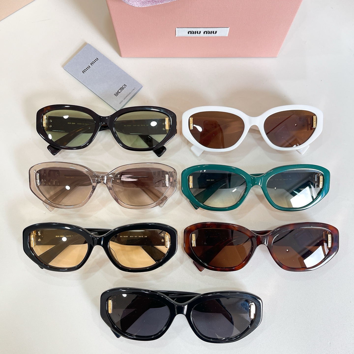 MIU M*🎀🎀🎀MODEL:MU 159AV🎀🎀🎀SIZE：59口18-138🎀🎀🎀