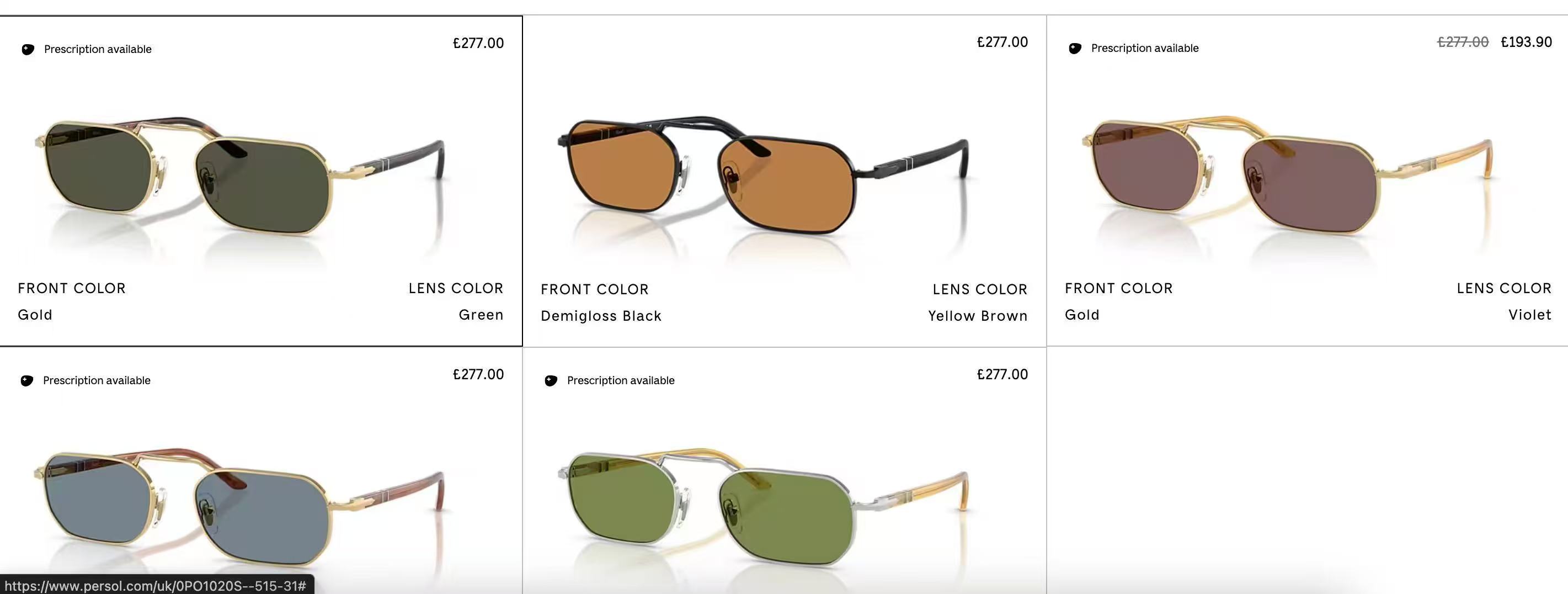 Persol🌟🌟🌟MODEL：1020-S🌟🌟🌟SIZE：57口20-140🌟🌟🌟