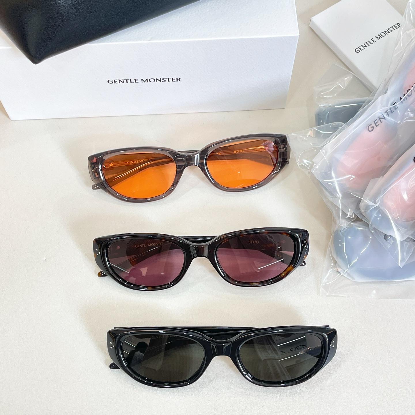 GENTLE MONSTE*🐼🐼🐼MODEL：BONI🐼🐼🐼SIZE:55口21-148🐼🐼高版本～～