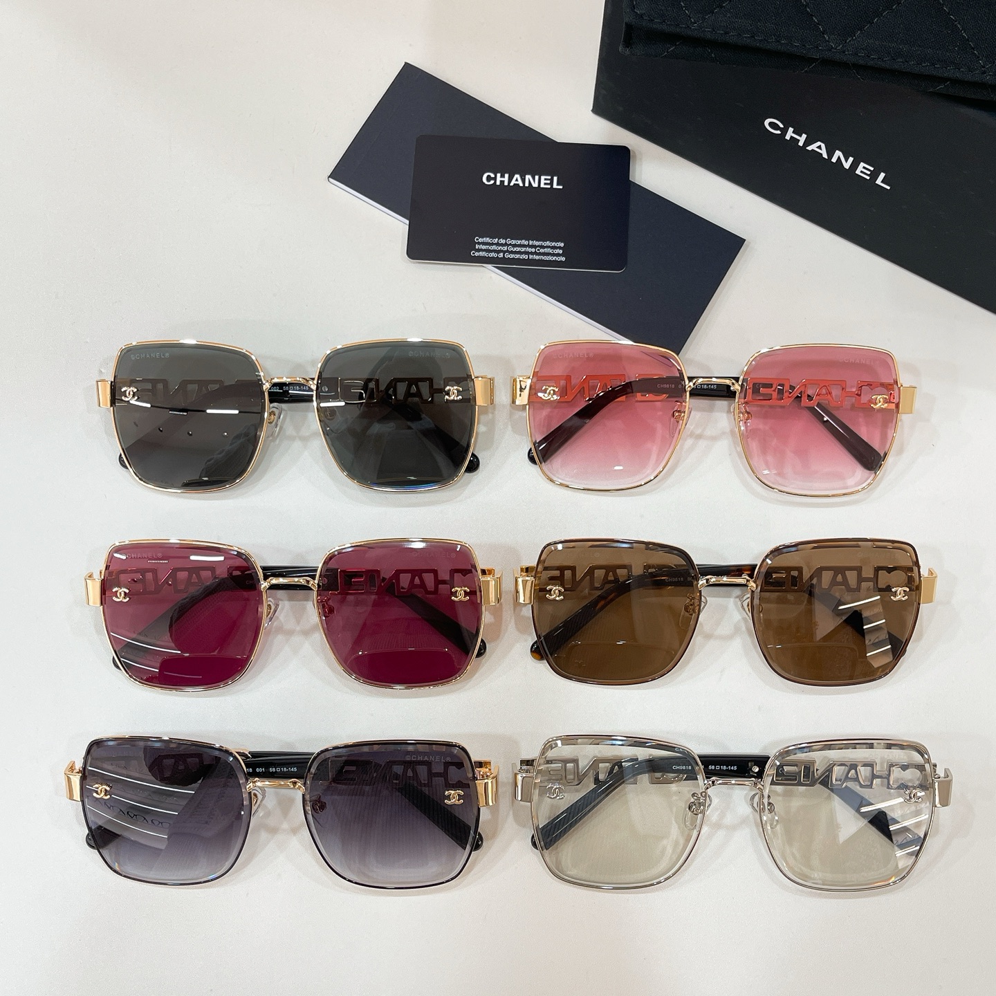 CHANE*🌸🌸🌸MODEL：CH9818🌸🌸🌸SIZE：58口18-145🌸🌸🌸