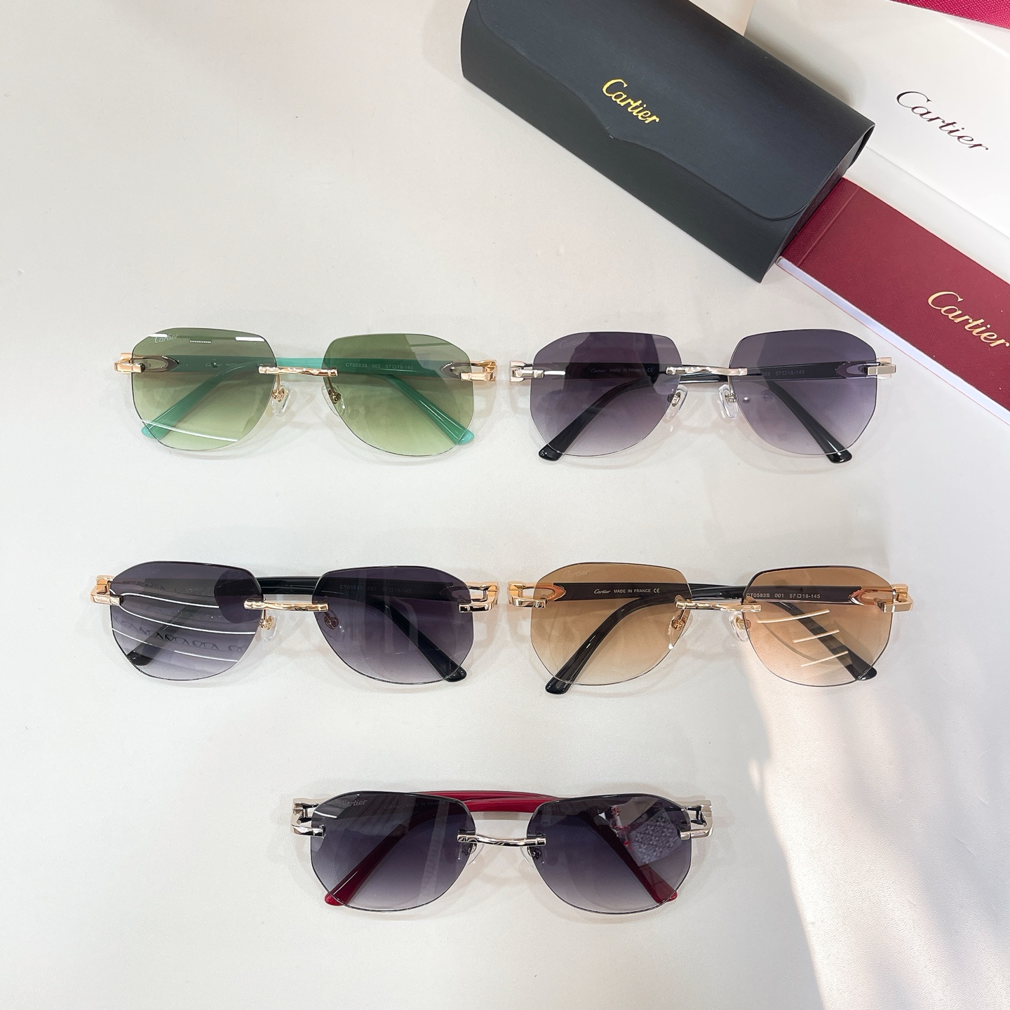 Cartie*✨✨✨MODEL：CT0583S✨✨✨SIZE:57口18-145✨✨✨