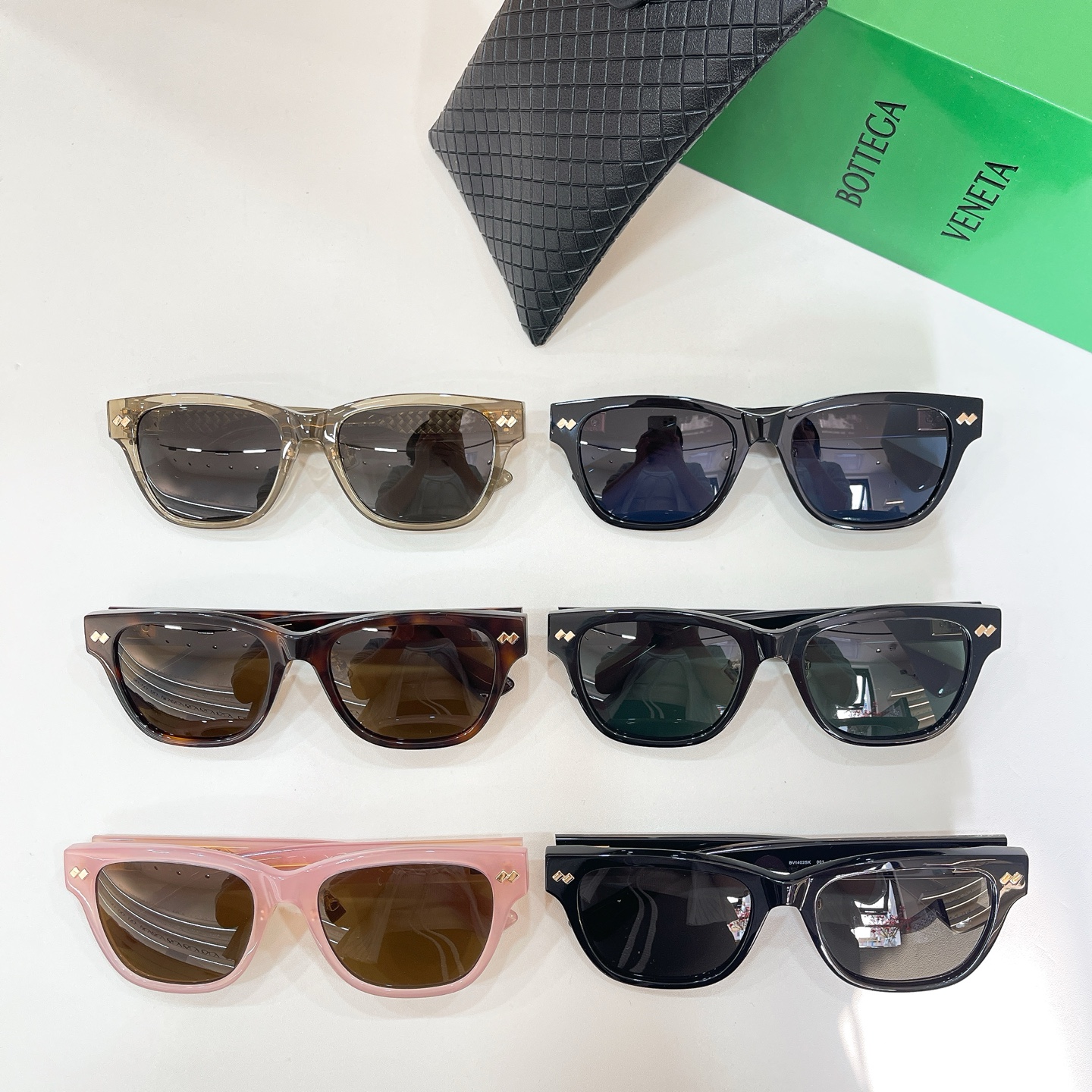 BOTTEGA VENET*🌟🌟🌟MODEL：BV1402SK🌟🌟🌟SIZE：55口19-145🌟🌟🌟