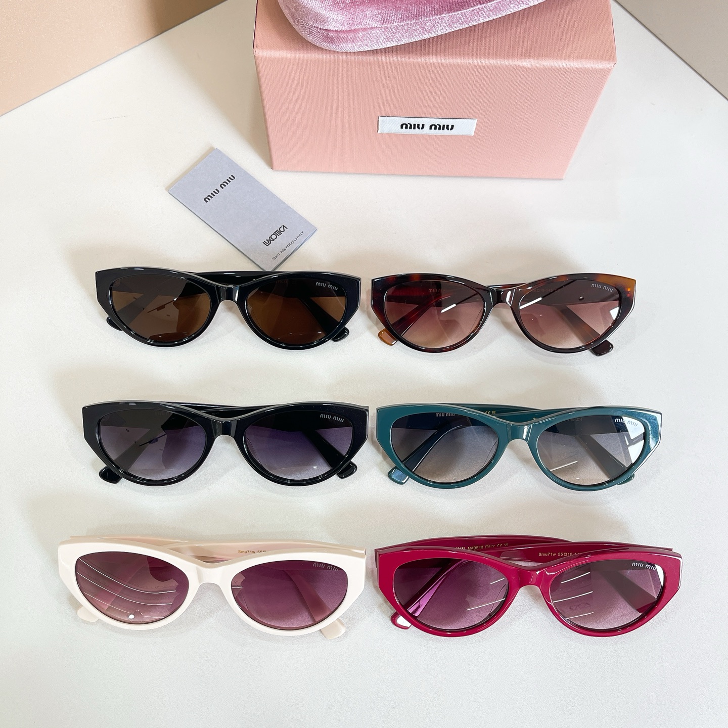 MIU M*🎀🎀🎀MODEL:Smu 71W🎀🎀🎀SIZE：55口19-145🎀🎀🎀