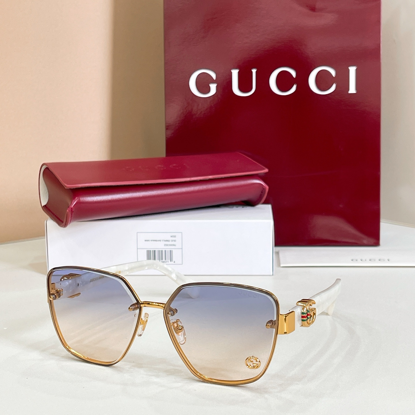 GUCCI🐝🐝🐝MODEL：GG1547S🐝🐝🐝SIZE:62口14-145🐝🐝🐝
