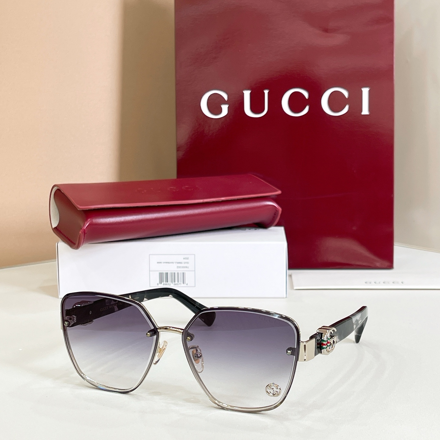 GUCCI🐝🐝🐝MODEL：GG1547S🐝🐝🐝SIZE:62口14-145🐝🐝🐝