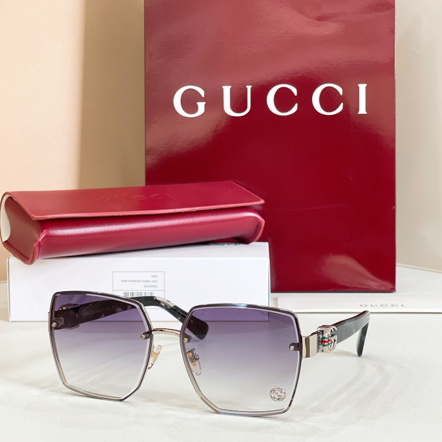 GUCCI🐝🐝🐝MODEL：GG1548S🐝🐝🐝SIZE:62口16-145🐝🐝🐝