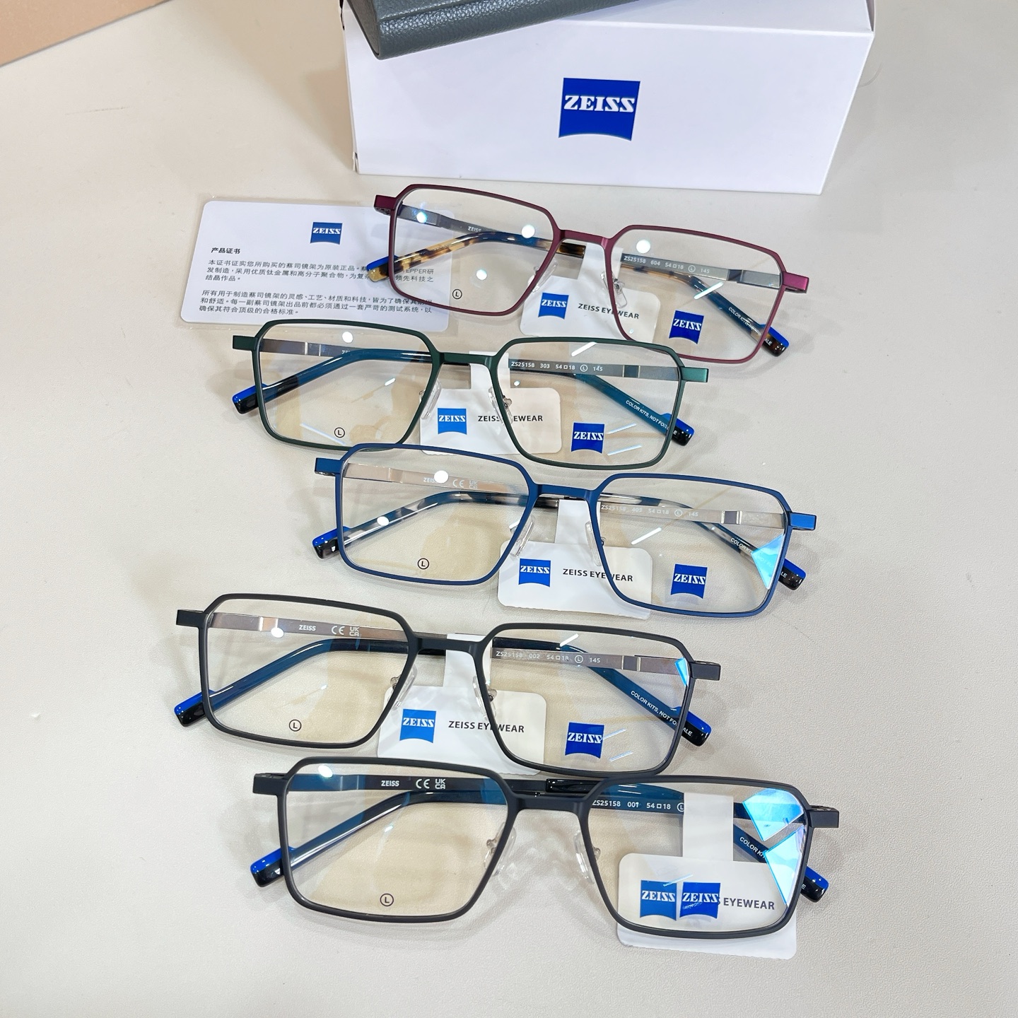 ZEIZZ蔡司🔱🔱🔱MODEL：ZS25158🔱🔱🔱SIZE：54口18-145🔱🔱🔱原装货品～～