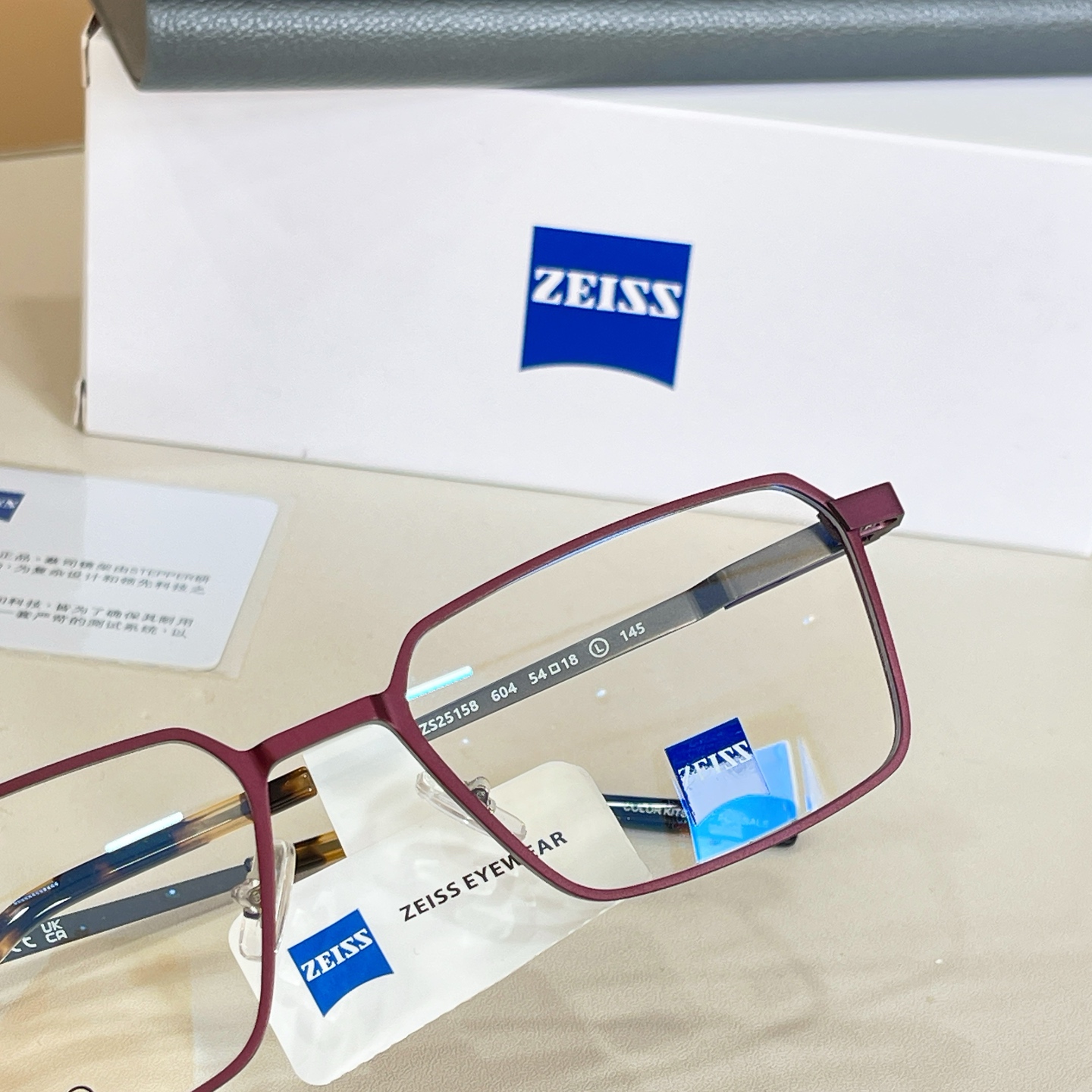 ZEIZZ蔡司🔱🔱🔱MODEL：ZS25158🔱🔱🔱SIZE：54口18-145🔱🔱🔱原装货品～～