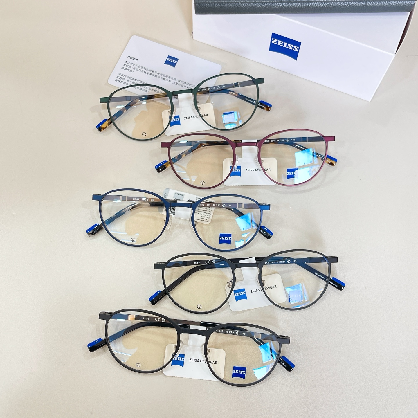 ZEIZZ蔡司🔱🔱🔱MODEL：ZS23142🔱🔱🔱SIZE：51口20-145🔱🔱🔱原装货品～～