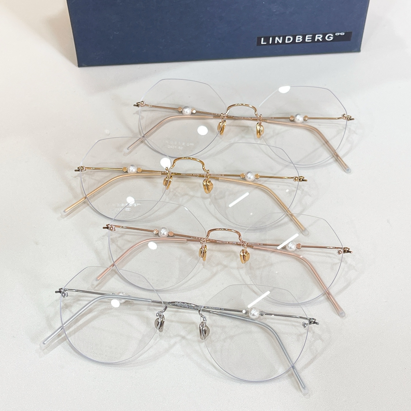 LINDBER*🌟🌟🌟MODEL：2431🌟🌟🌟SIZE：52口18-145🌟🌟🌟18K金～～