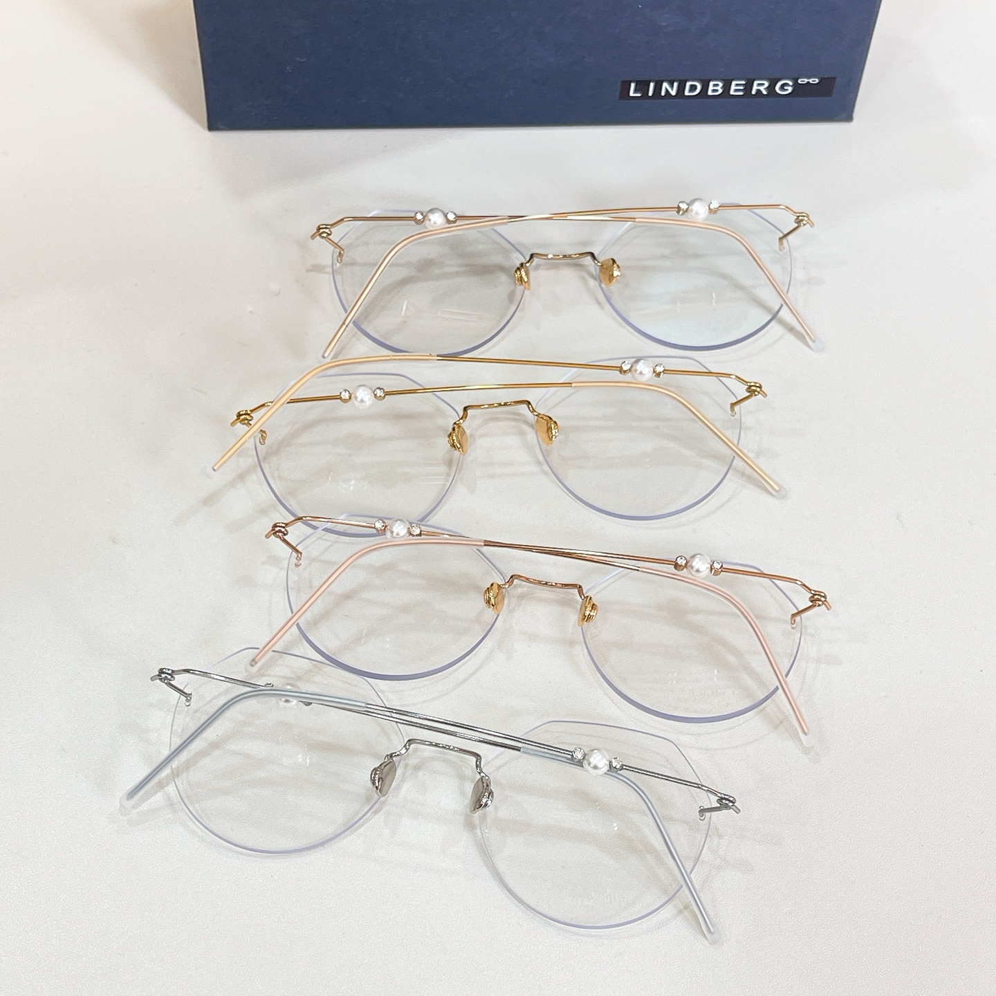 LINDBER*🌟🌟🌟MODEL：2431🌟🌟🌟SIZE：52口18-145🌟🌟🌟18K金～～