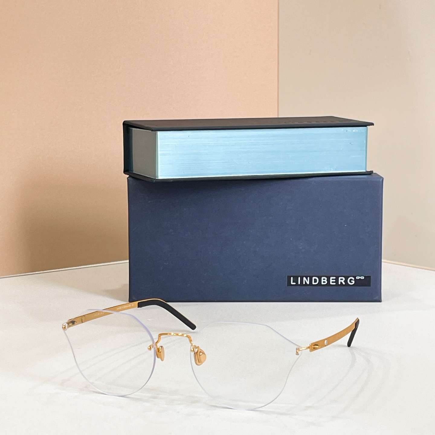 LINDBER*🌟🌟🌟MODEL：2375🌟🌟🌟SIZE：55口18-145🌟🌟🌟18K金～～