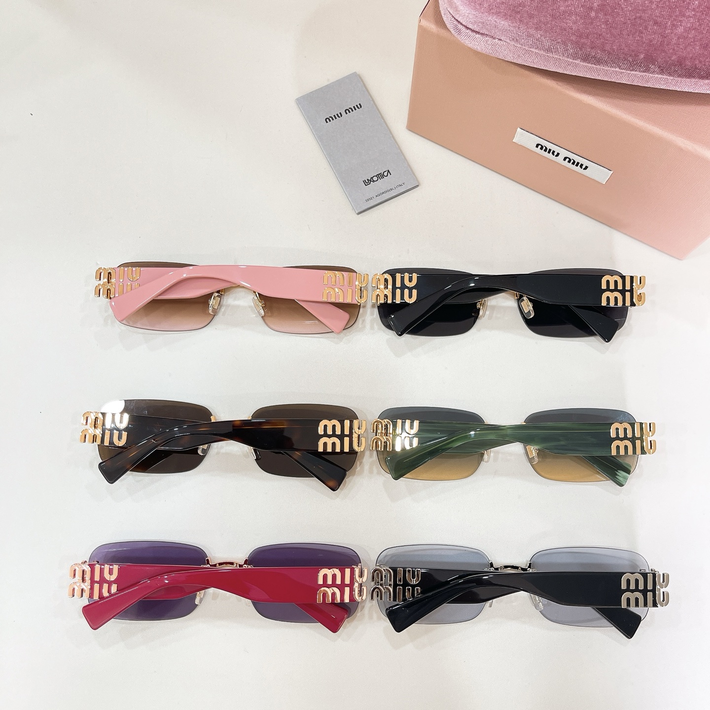 MIU M*🎀🎀🎀MODEL:MU 168AV🎀🎀🎀SIZE：62口19-140🎀🎀🎀