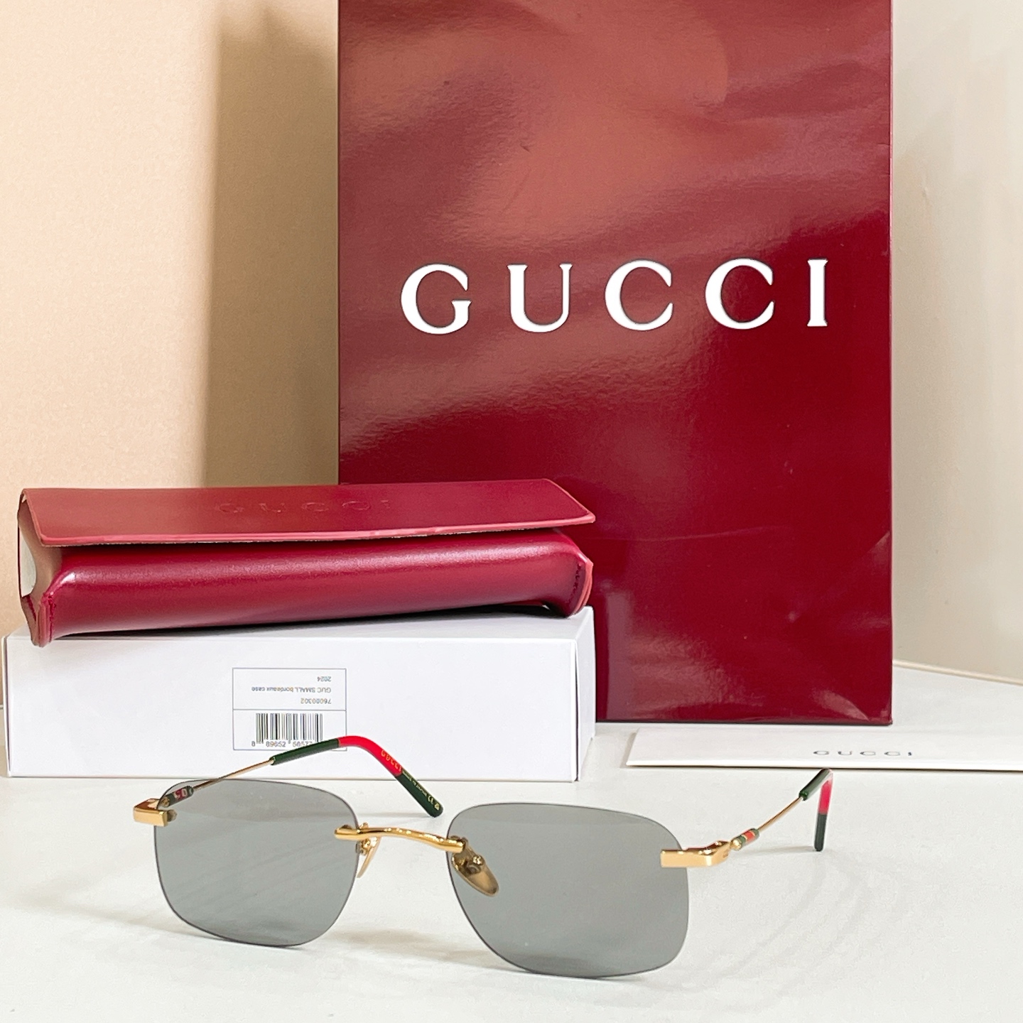 GUCCI🐝🐝🐝MODEL：GG2098S 🐝🐝🐝SIZE:55口19-145🐝🐝🐝