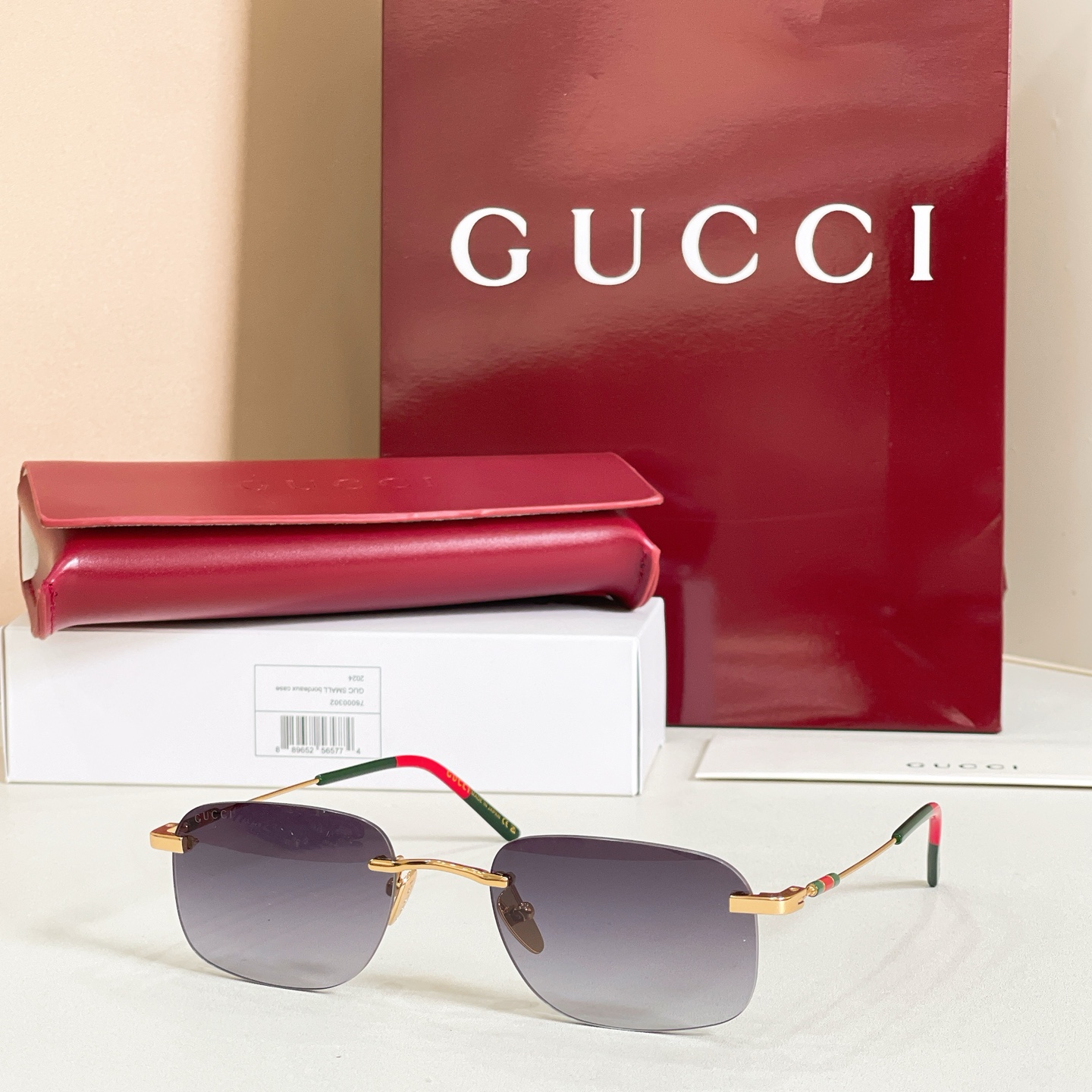 GUCCI🐝🐝🐝MODEL：GG2098S 🐝🐝🐝SIZE:55口19-145🐝🐝🐝