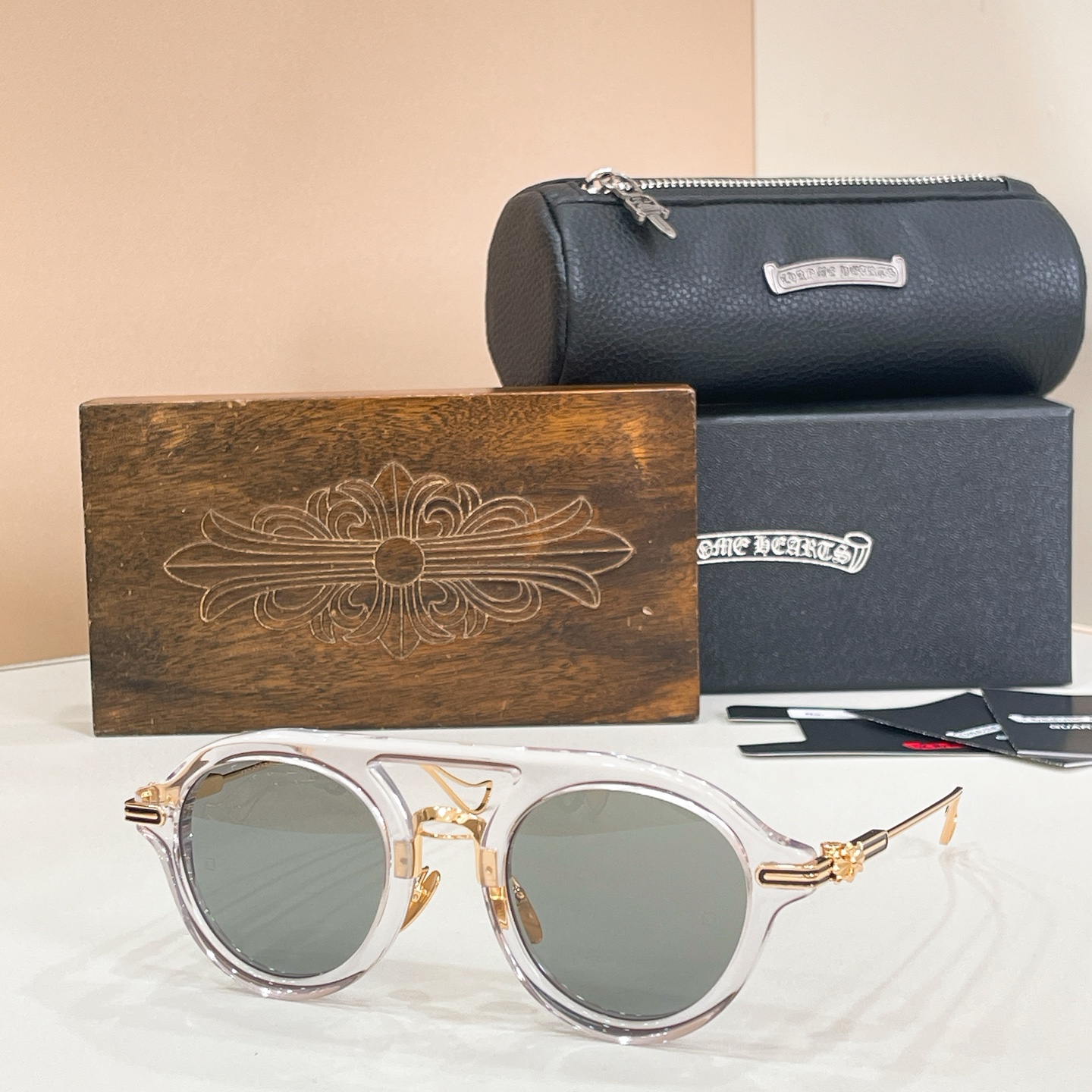 Chrome Heart*⚜️⚜️⚜️MODEL:HONEY TUNNEL⚜️⚜️⚜️SIZE：49口2