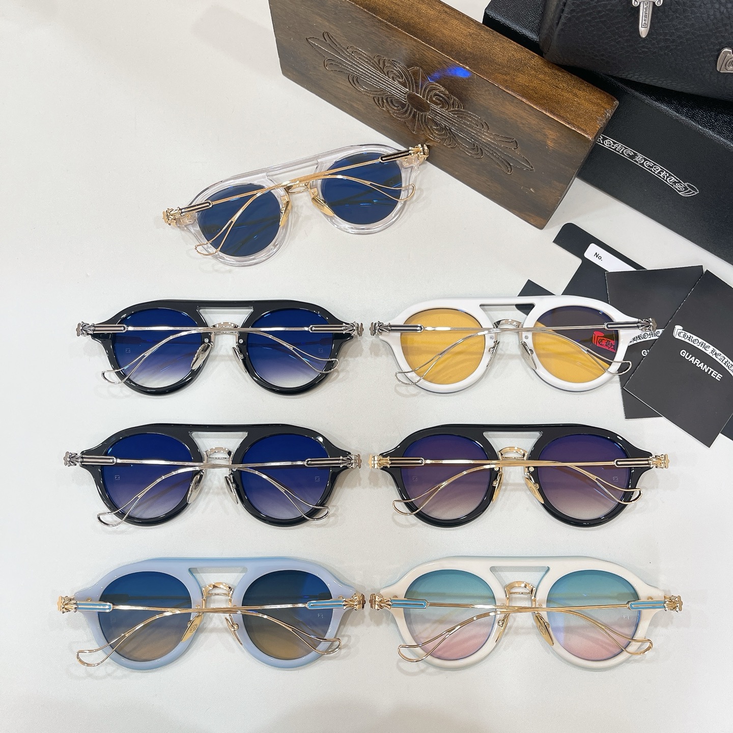 Chrome Heart*⚜️⚜️⚜️MODEL:HONEY TUNNEL⚜️⚜️⚜️SIZE：49口2