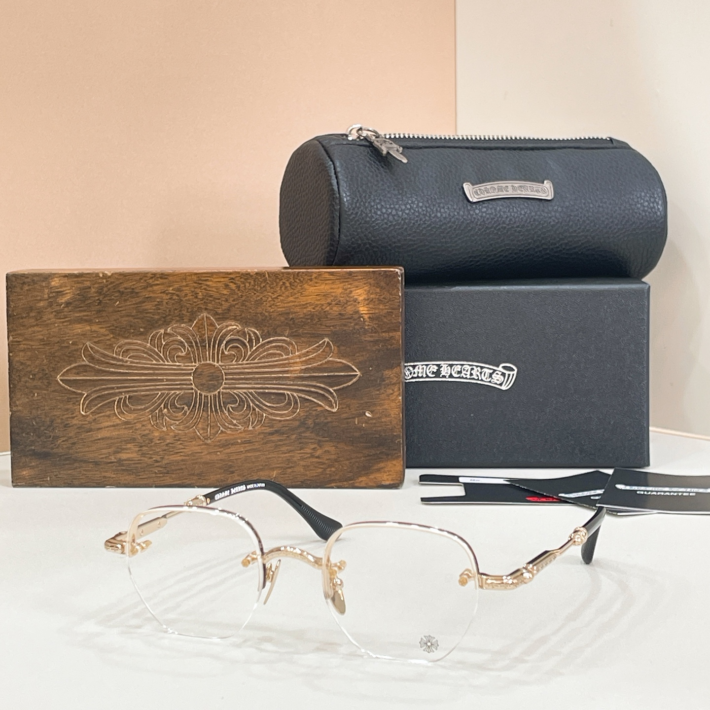 Chrome Heart*⚜️⚜️⚜️MODEL:PROSTED ⚜️⚜️⚜️SIZE：49口21-14