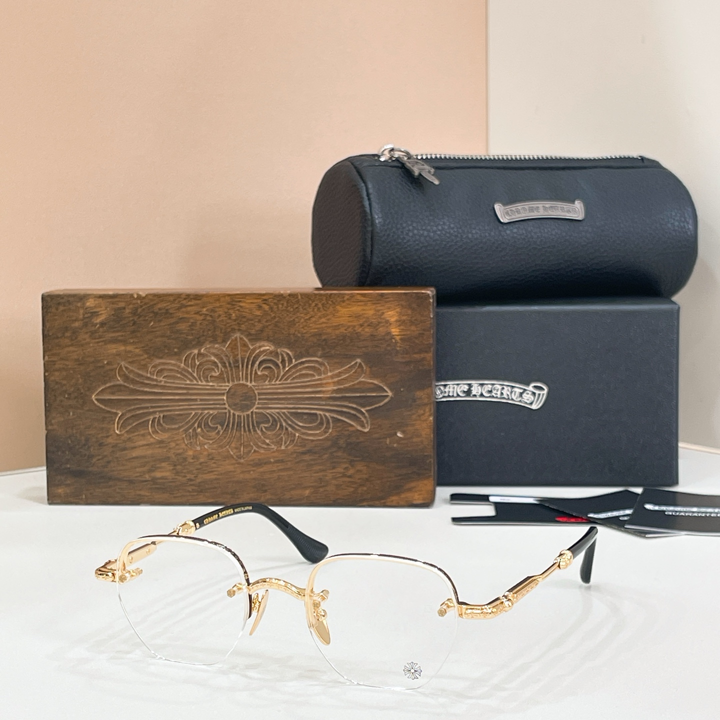 Chrome Heart*⚜️⚜️⚜️MODEL:PROSTED ⚜️⚜️⚜️SIZE：49口21-14