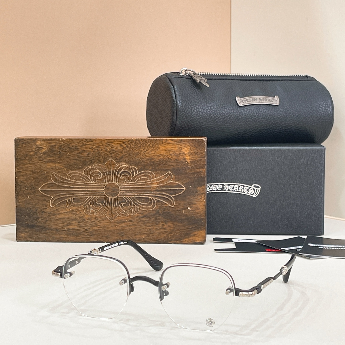 Chrome Heart*⚜️⚜️⚜️MODEL:PROSTED ⚜️⚜️⚜️SIZE：49口21-14