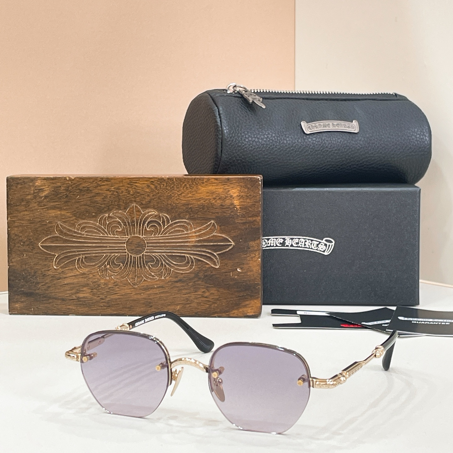 Chrome Heart*⚜️⚜️⚜️MODEL:PROSTED ⚜️⚜️⚜️SIZE：49口21-14