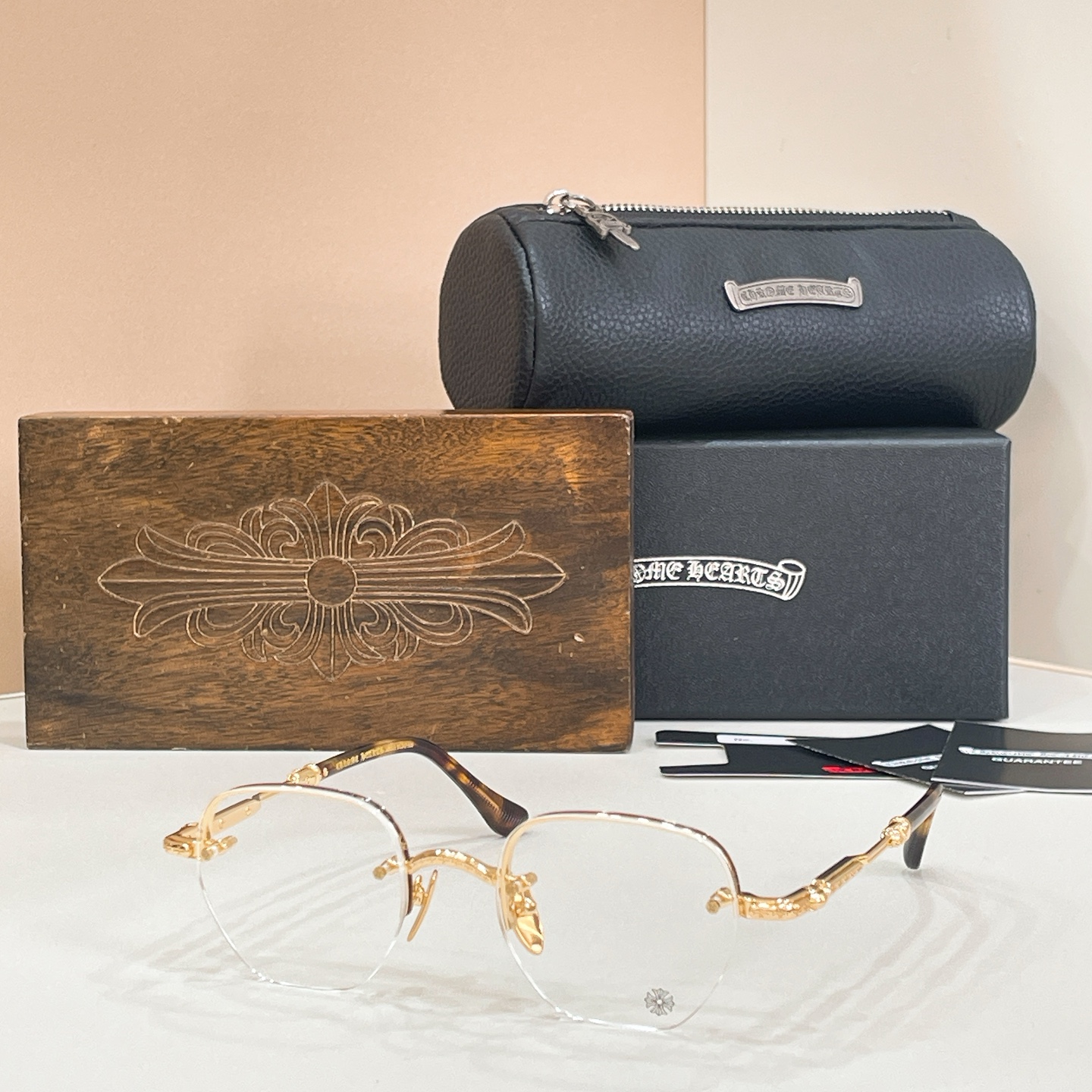 Chrome Heart*⚜️⚜️⚜️MODEL:PROSTED ⚜️⚜️⚜️SIZE：49口21-14