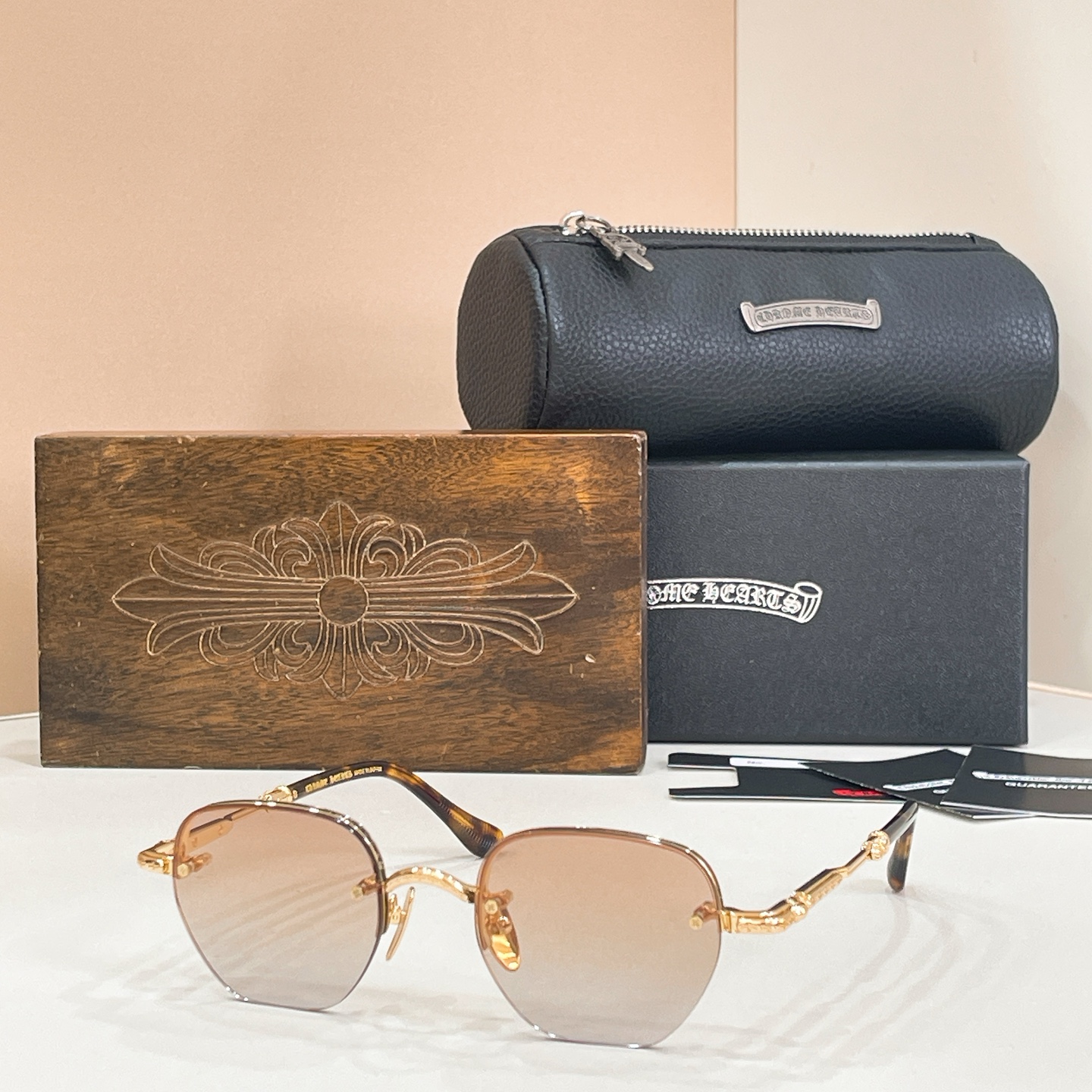 Chrome Heart*⚜️⚜️⚜️MODEL:PROSTED ⚜️⚜️⚜️SIZE：49口21-14