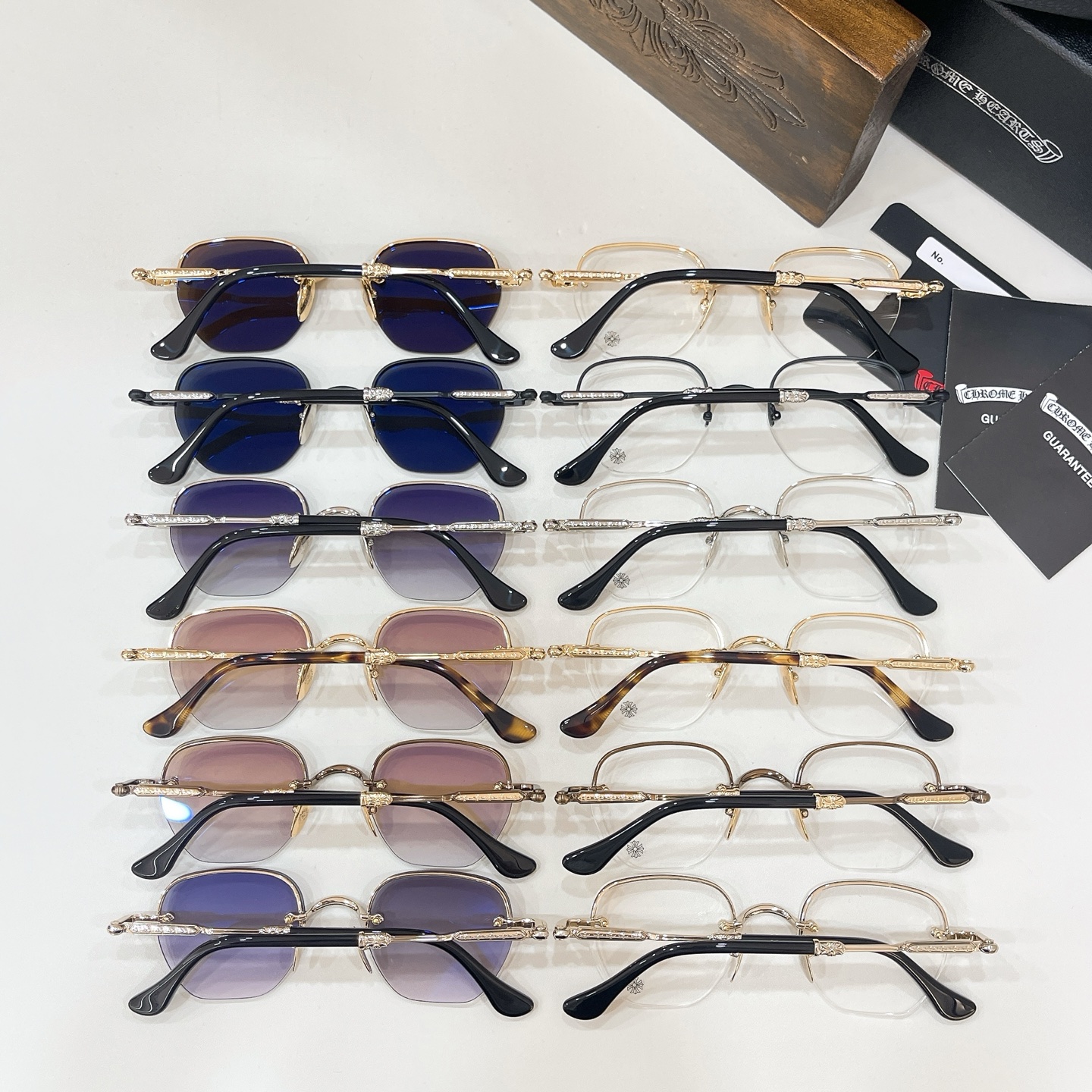 Chrome Heart*⚜️⚜️⚜️MODEL:PROSTED ⚜️⚜️⚜️SIZE：49口21-14