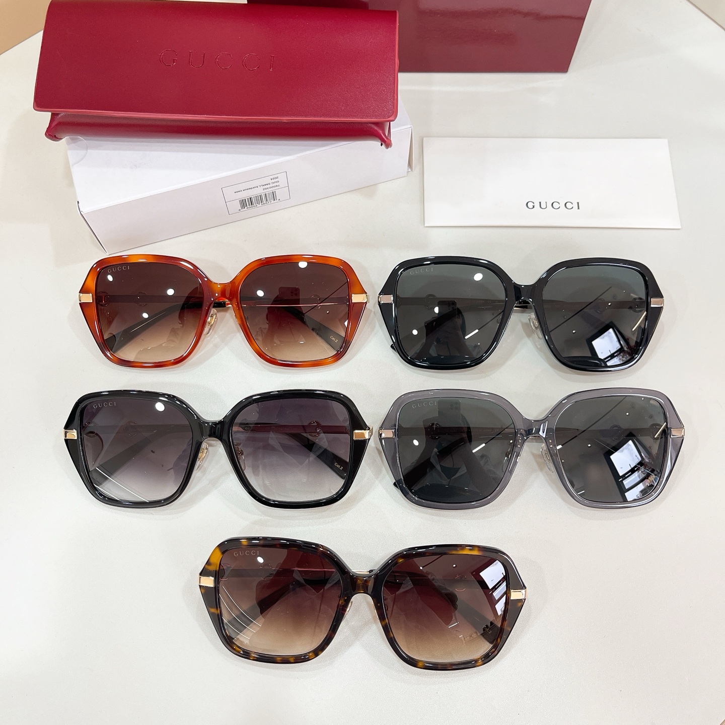 GUCCI🐝🐝🐝MODEL：GG2055SA🐝🐝🐝SIZE:57口17-145🐝🐝🐝