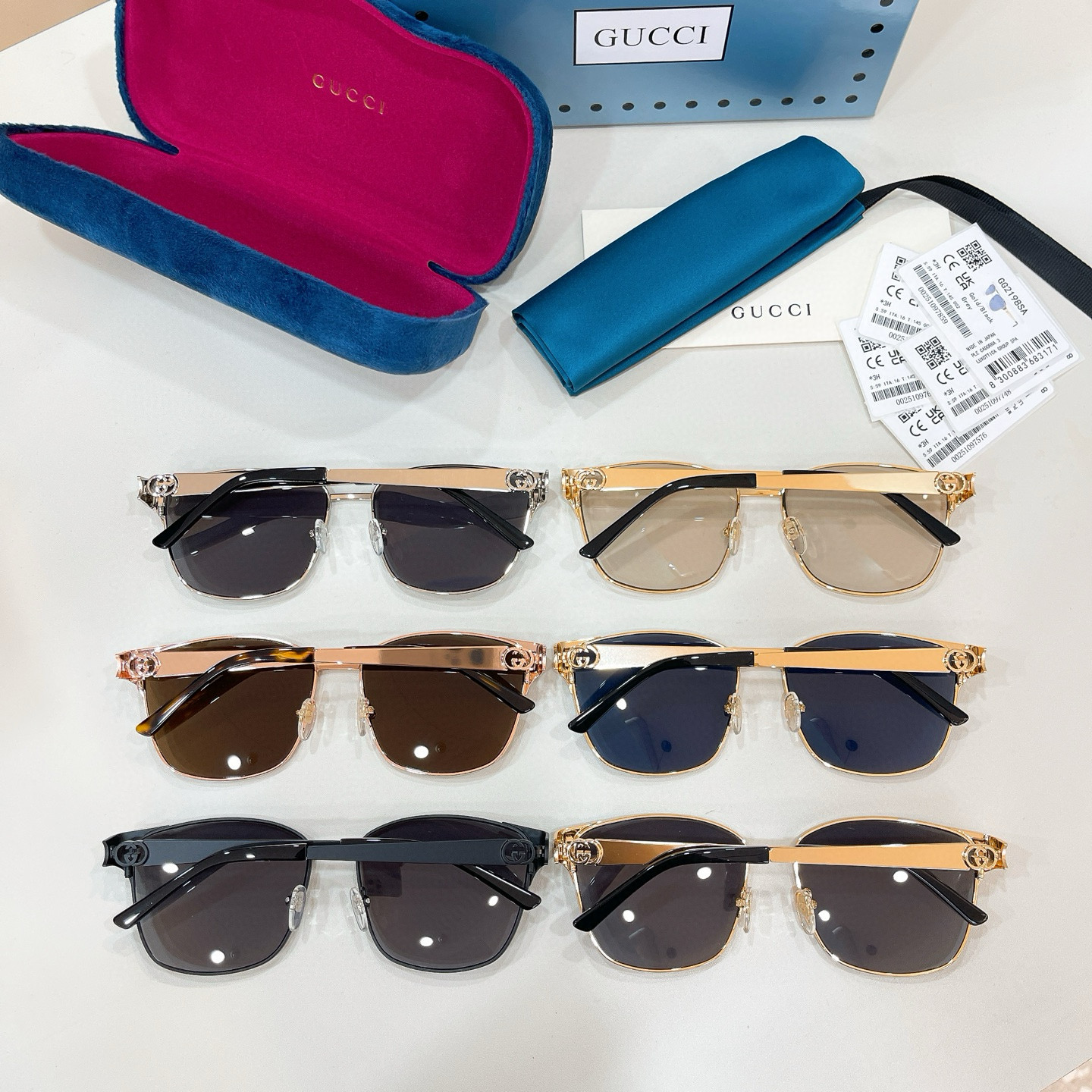 ￼ ￼ GUCCI🐝🐝🐝MODEL：GG2198SA 🐝🐝🐝SIZE:59口16-145🐝🐝🐝