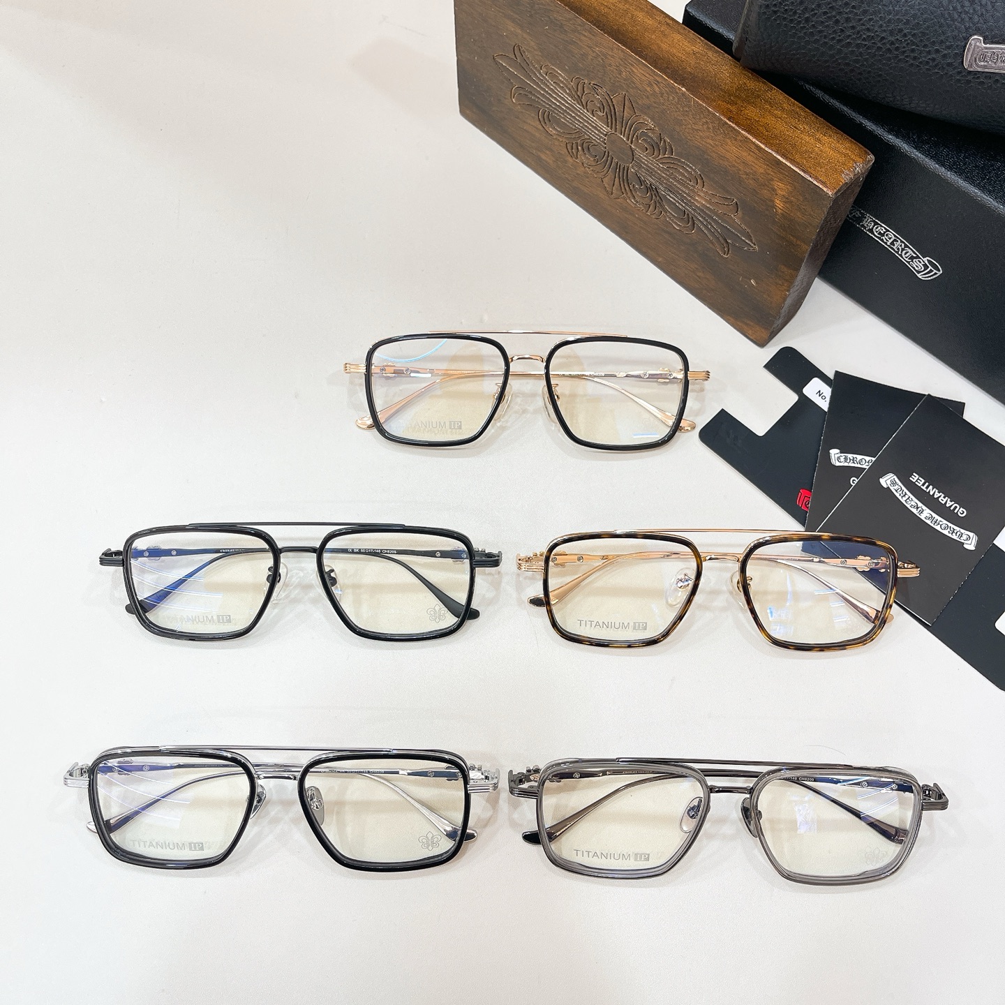 Chrome Heart*⚜️⚜️⚜️MODEL:CH8209⚜️⚜️⚜️SIZE：55口17-146⚜