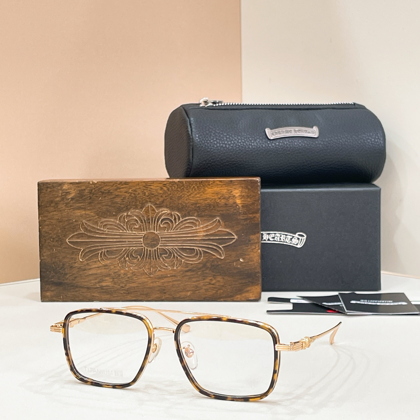 Chrome Heart*⚜️⚜️⚜️MODEL:CH8209⚜️⚜️⚜️SIZE：55口17-146⚜