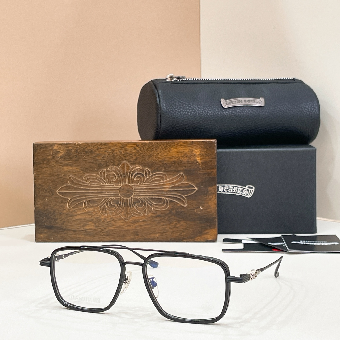 Chrome Heart*⚜️⚜️⚜️MODEL:CH8209⚜️⚜️⚜️SIZE：55口17-146⚜