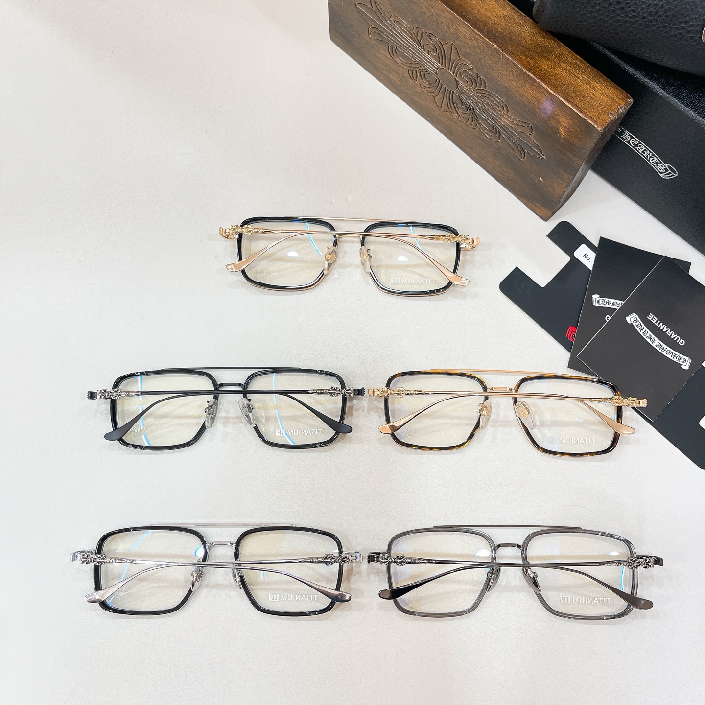 Chrome Heart*⚜️⚜️⚜️MODEL:CH8209⚜️⚜️⚜️SIZE：55口17-146⚜