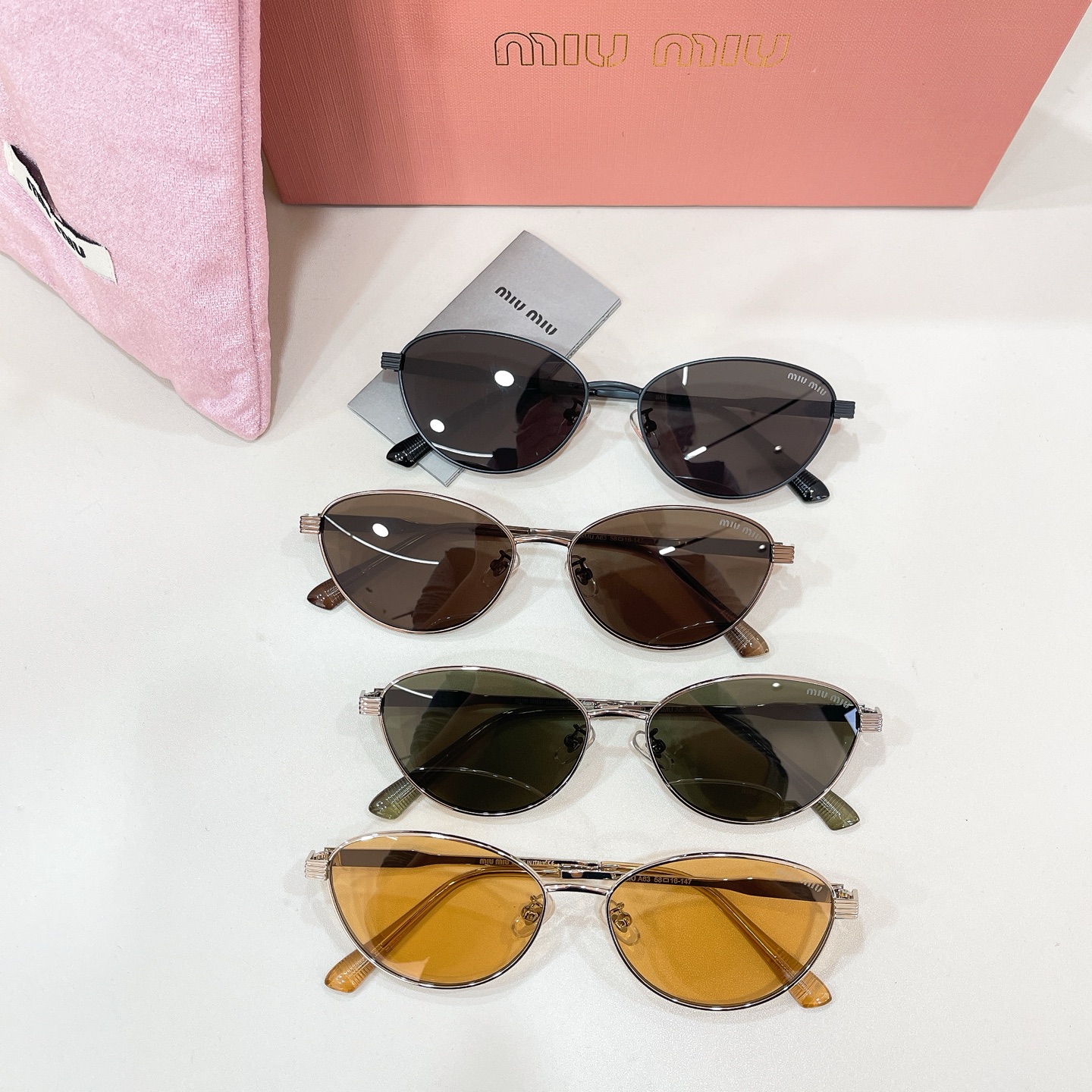 MIU M*🎀🎀🎀MODEL:SMU A63 🎀🎀🎀SIZE：58口16-147🎀🎀🎀