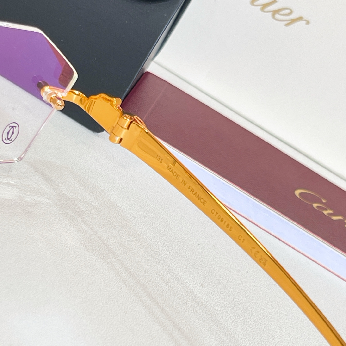 Cartie*✨✨✨MODEL：CT0918S ✨✨✨SIZE: 135✨✨✨18K金～～